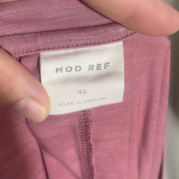 Mod Ref Mauve V-Neck T-Shirt - XL - Picture 4 of 5